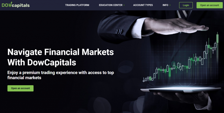 Dow Capitals Review (dowcapitals.com Scam)