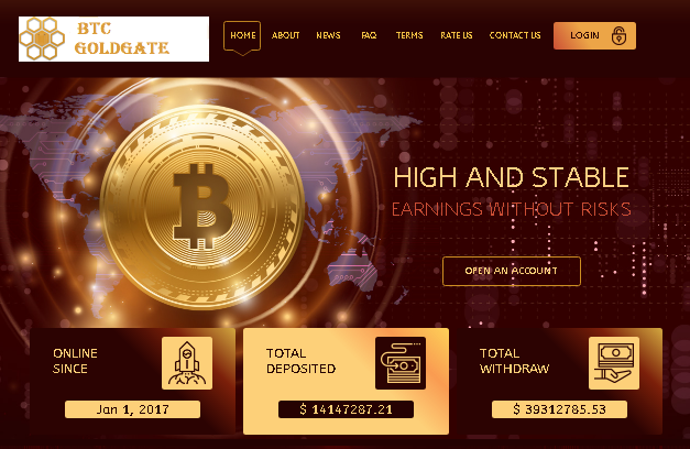 Btc-Goldgate Review ( btc-goldgate.com is a Scam)