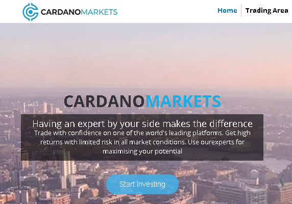 Cardano-Markets Review ( cardano-markets.com Scam )