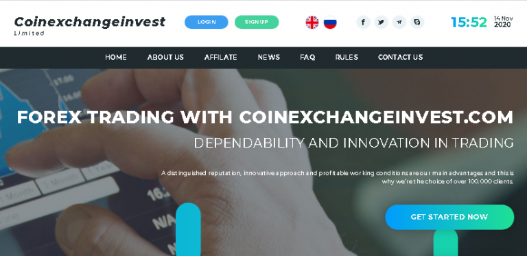 Coinexchangeinvest Review ( SCAM)