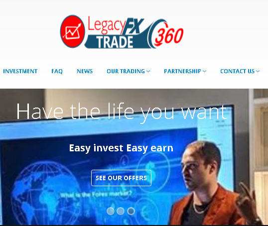 Legacyfxtrade360 Review ( Scam )