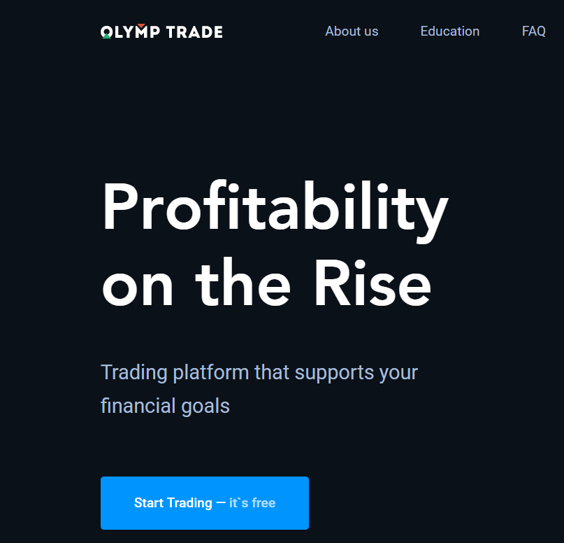 Olymp Trade Login