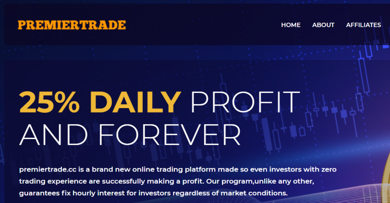 PremierTrade Review ( premiertrade.cc Warning )