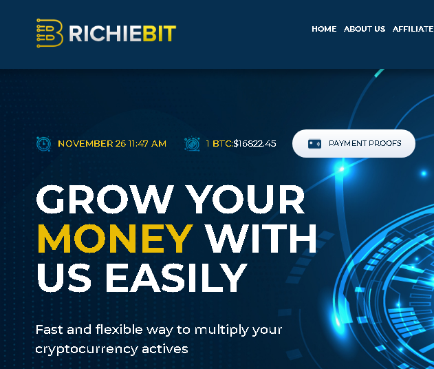 RichieBit Review ( richiebit.biz is Scam )
