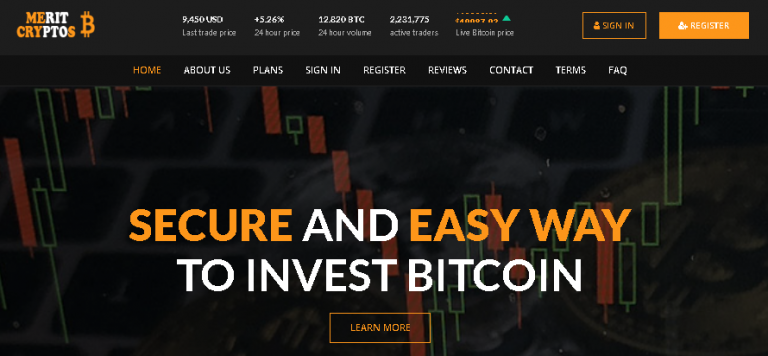 Merit Cryptos Review ( meritcryptos.com is Scam )