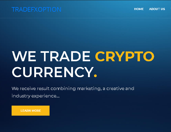Tradefxoption Review ( tradefxoption.com Scam )
