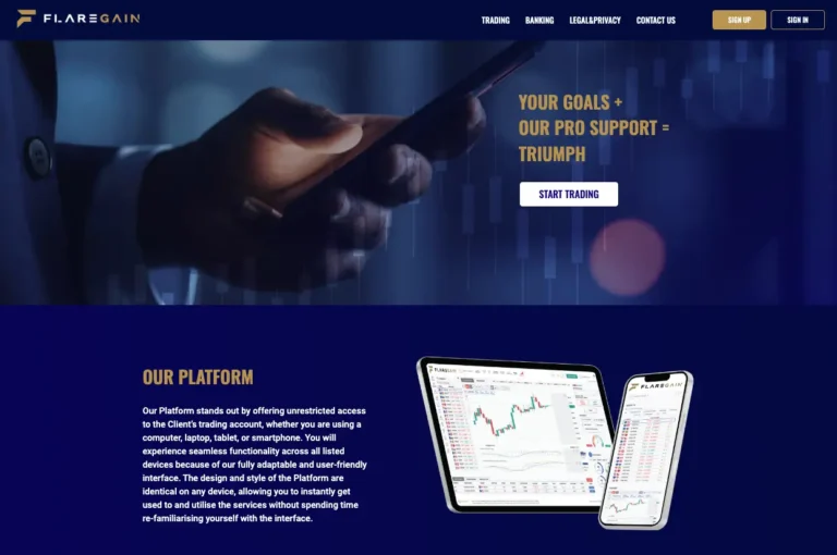 Flare Gain – Platform Accustomed to the Growth of Cryptocurrency